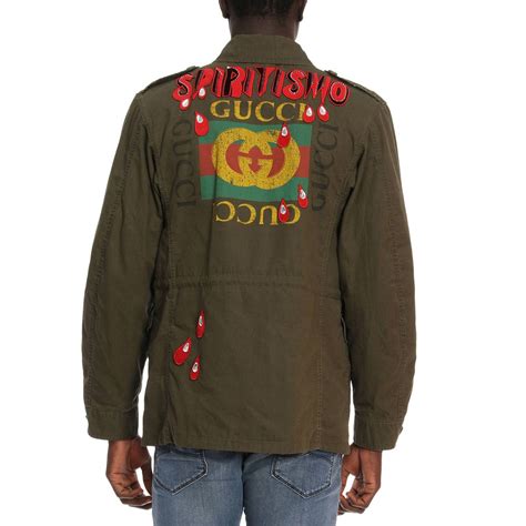 gucci anorak jacket|giacca a vento gucci uomo.